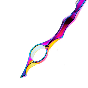 Custom Logo Multi Color Plasma Coating <b>Barber</b> Hair Texturizing Razor Salon Manual Hairdressing Thinning Cutting Razors - Product Image 4