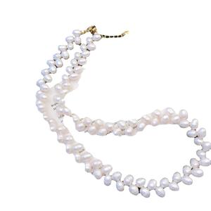 Zhuji Natural Freshwater Pearl Necklace 5-6mm Adjustable <b>Jewelry</b> <b>Chain</b> Freshwater Pearl Tail Necklace - Product Image 5
