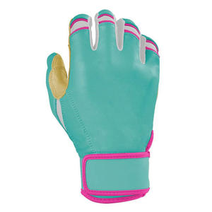 Gants de frappe pour baseball et softball en cuir, à doigts entiers, légers, avec poignées durables et respirantes pour hommes et femmes - Product Image 4