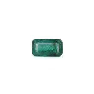 Natural Zambian Emerald 2.75 Carat Loose Gemstone Emerald Cut Green for Fine Jewelry - Product Image 1