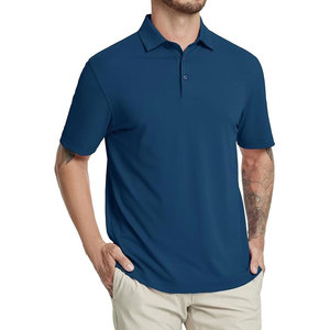 Polo homme personnalisé OEM, séchage rapide, manches courtes, prix de gros, haute teneur en polyester et élasthanne - Product Image 3