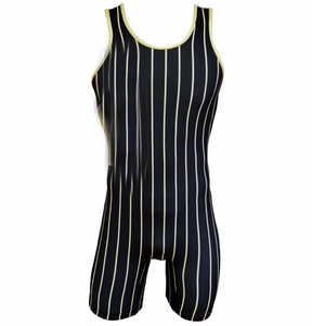 Combinaisons de lutte unisexes OEM vierges personnalisables, tenues de musculation, uniformes de lutte en spandex, vêtements de sport, faible MOQ - Product Image 1