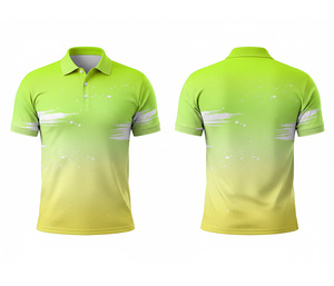 Premium Sublimated Polo Shirt with Custom Logo Printing Durable Stitching for Men Women Youth Quick-Dry Dry-Fit Active - Product Image 4