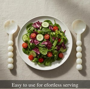 Serving Spoon Elegant Food Grade Kitchen Tool Stylish Durable for Restaurant <b>Buffet</b> Catering and Home Dining - Product Image 6