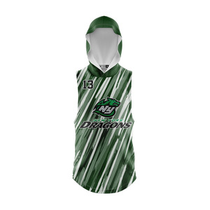 Wholesale OEM 7v7 Football Uniform Printed 100% Polyester Quick Dry Breathable Customizable High Quality <b>Compression</b> Sleeveless - Product Image 3