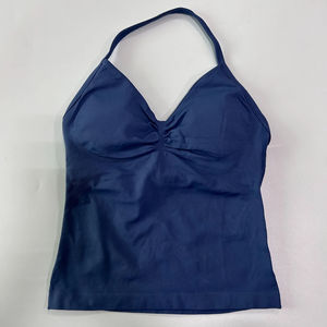 Débardeur sans manches de haute qualité pour homme 2026 avec soutien-gorge intégré, débardeur dos nu extensible pour femme, vêtements de sport décontractés BY BS - Product Image 2