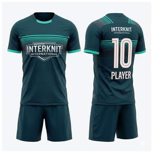 Tenues de football haute performance, kits de football personnalisés, maillots respirants anti-humidité, uniformes de qualité supérieure imprimés par sublimation - Product Image 1