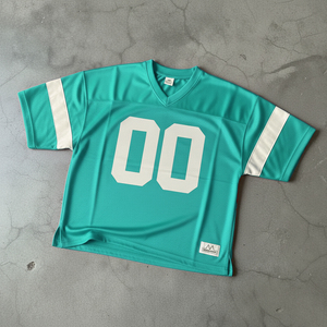 Camiseta de fútbol americano de malla personalizada 2026 de estilo urbano americano de gran tamaño para hombre, camiseta de práctica de malla, camisetas de fútbol americano de malla - Product Image 3