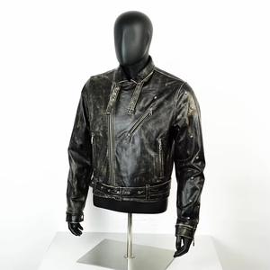 แจ็คเก็ตมอเตอร์ไซค์หนังแท้สุดหรู มีฮู้ด กันน้ำ ดีไซน์ทันสมัย ทนทาน ใช้ได้ทุกวัน สไตล์ลำลองสำหรับธุรกิจและการเดินทาง บริการ OEM - Product Image 3