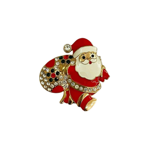 โลโก้แบบกำหนดเอง ซานต้า เกล็ดหิมะ ระฆังโลหะ ของที่ระลึกวันหยุด โรงงานผลิตของตกแต่งคริสต์มาสสำหรับติดตู้เย็น ตกแต่งบ้านและห้องครัว พร้อมตัวอักษร - Product Image 3