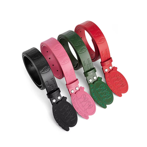Ceinture en cuir de vachette décontractée pour homme avec boucle automatique en alliage, style mode de luxe, vente en gros d'usine - Product Image 2