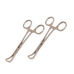 Ciseaux de pêche droits médicaux en acier inoxydable pince à épiler pince hémostatique pour Instruments de maintien de serviette de cheveux - Product Image 1