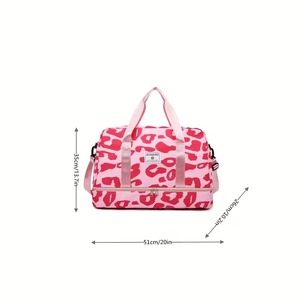 Bolsa de Viaje Deportiva Ligera de Nailon, con Compartimento Húmedo/Seco, para Fitness y Entrenamiento en Movimiento - Product Image 3