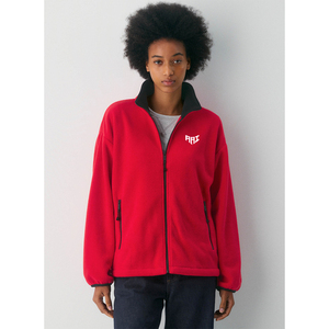 Veste polaire légère à fermeture éclair intégrale pour femme, style streetwear hiver, fournisseur OEM ODM pour le marché américain - Product Image 1
