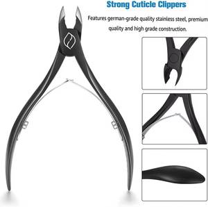 Coupe-ongles professionnel en acier inoxydable, lame plate droite, pointe acérée, pour usage adulte, style simple - Product Image 2