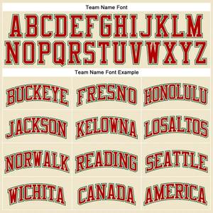 Camiseta de Baloncesto Retro Personalizada Kelly Green Red, Auténtica, de Malla Sublimada Premium, con Logotipo Personalizado de Alta Calidad - Product Image 3