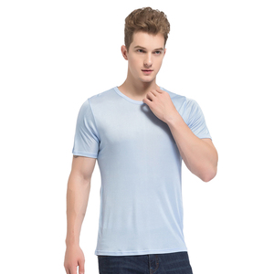 Camiseta Casual de Algodón para Hombre, Cuello Redondo, Ligera y Suave, Ropa para Uso Diario, Proveedor Mayorista OEM ODM - Product Image 6