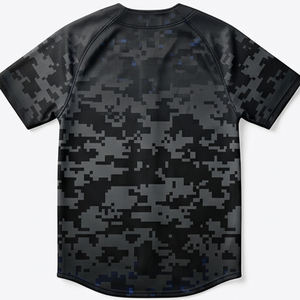 Camiseta de Béisbol Sublimada Personalizada, Talla Juvenil para Hombre, Calidad de Liga Profesional, Uniforme Deportivo de Malla con Botones Completos - Product Image 3