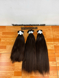 Extensiones de Cabello Vietnamitas 100% Cabello Humano Virgen Vietnamita en Paquetes, Extensiones de Cabello Remy, Color Natural, 3 Piezas de 100g - Product Image 2