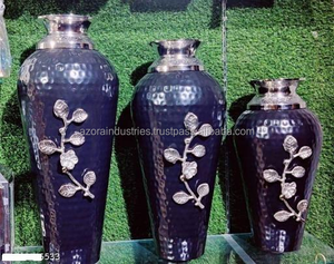 Luxury Modern Brass Flower <b>Vase</b> & Arranger Pots Durable Eco-Friendly Handmade Home Wedding <b>Decor</b> by Azora Industries - Product Image 4