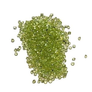 พลอยเพอริดอททรงกลม1.70มม. ธรรมชาติสีเขียวเจียระไนอัญมณีสีเขียวอัญมณีหลวม - Product Image 2