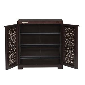 <b>Shoe</b> Rack Plastic Cabinet 3-Year Warranty Dustproof Chappal Stand with Door Indoor & Outdoor - Product Image 4