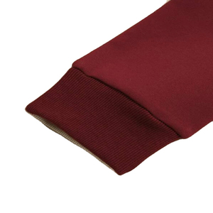 เสื้อฮู้ดดี้ผู้ชายผ้าฝ้าย 100% ปักลายตามสั่ง สไตล์สตรีทแวร์ หนานุ่ม บุขนแกะ สำหรับฤดูหนาว - Product Image 3