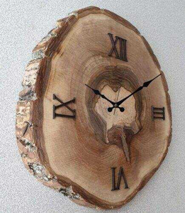 Horloge murale en bois, fonctionnement silencieux, pièce d'appoint pour la maison, chambre, cuisine ou salon - Product Image 1