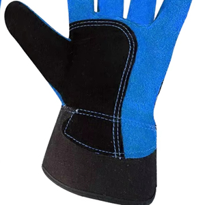 Guantes de Seguridad Industriales de Alta Resistencia, en Oferta, de Cuero Vacuno de Alta Calidad, Anti-Corte y Anti-Calor - Product Image 4
