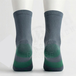 Premium Soft Women's 2 Toe Crew <b>Winter</b> <b>Socks</b> Breathable Cotton/Polyester Thick Comfort Flexible Stretch for Everyday Use - Product Image 2