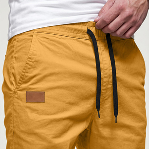 <b>Men's</b> Mustered Cargo Jogger Pants Casual Lightweight <b>Trousers</b> With Side Pockets Elastic <b>Cuffed</b> Hem - Product Image 2