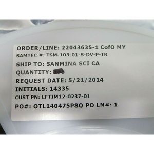 1 ล็อตจำนวน 50 ชิ้น Samtec TSM-103-01-S-DV-P-TR CONN - อุปกรณ์และชิ้นส่วนเซมิคอนดักเตอร์ระดับโลกที่เชื่อถือได้ที่ - Product Image 6