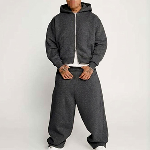 Men Tracksuit Premium Fitness Activewear Two Piece Jacket And <b>Pants</b> Comfortable Breathable Lightweight Design Suitable - Product Image 1