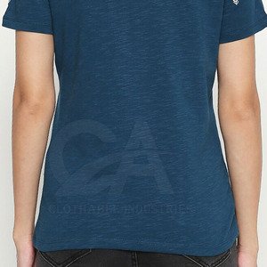 เสื้อยืดพิมพ์ลายผู้หญิง สกรีนโลโก้ สไตล์สตรีท เสื้อยืดลำลอง เสื้อยืดผู้หญิงแบบวินเทจ สกรีนโลโก้ - Product Image 6