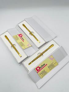 Herramientas de Belleza para Uñas, Cortaúñas de Acero Inoxidable con Acabado Dorado Plasma, Empujador de Cutículas con Logotipo Personalizado, Cortaúñas, Tijeras para Uñas - Product Image 5