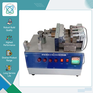 Exceptional Quality Stainless Steel and Aluminum Made Penetrometer Tester Machine to Determine Grade of <b>Bitumen</b>, Soil & Grease - Product Image 3