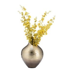 Vase à fleurs en métal fait main de style moderne, écologique, pour la décoration de la maison et des événements, idéal pour les bureaux - Product Image 2