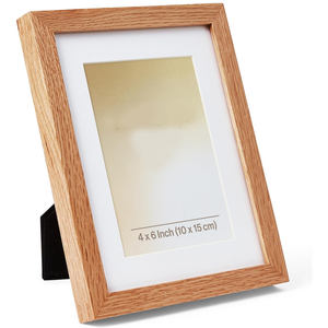 Decorative Handmade Solid Wooden Photo <b>Frame</b> Premium Natural Wood <b>Picture</b> <b>Frame</b> Elegant Home Office Living Room Tabletop Decor - Product Image 1