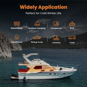 Riscaldatore ad Aria Diesel 5KW 12V con Telecomando, Quattro Fori per un Riscaldamento Efficace di Auto, Camion, Autobus e Barche, Apparecchio Elettrico per Veicoli - Product Image 5