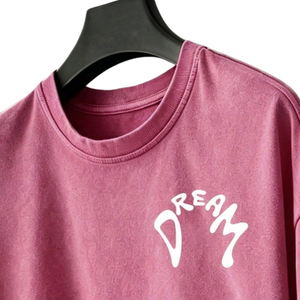 เสื้อยืดโอเวอร์ไซส์ แขนสั้น คอกลม พิมพ์ลายกราฟิก ผ้าฝ้าย 100% น้ำหนัก 280 กรัม สไตล์ลำลอง สตรีทแวร์ ระบายอากาศดี ขายส่ง แฟชั่น - Product Image 5