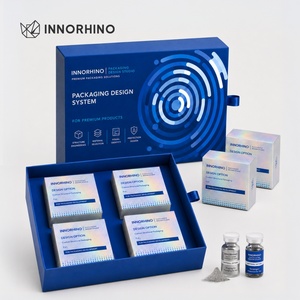 Emballage personnalisé pour flacons de peptides, carton pliable rapide à la mise sur le marché avec insert en papier personnalisable pour ensemble de contenants de stylos, ODM/OEM - Product Image 5