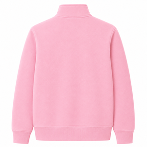 Sweat-shirt polaire à col montant et fermeture éclair intégrale pour homme avec poche avant – Vente en gros - Product Image 4