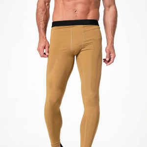 Leggings de compression athlétiques pour hommes, séchage rapide, pour la course à pied, l'entraînement, la gym, vêtements de sport - Product Image 6
