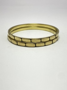 Brass Cuff <b>Bangle</b> <b>Bracelet</b> Handmade Jewelry Modern Exclusive Fashion Jewelry Customizable Size Beautiful Gift for Women - Product Image 1