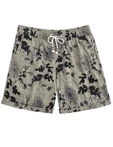 Pantalones cortos para hombre con estampado floral, cintura elástica con cordón, para playa, verano, casual, vacaciones, tropical, coloridos, para hombre, verano, playa - Product Image 6