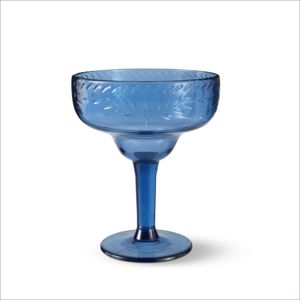 <b>Plastic</b> Vintage Patterned Margarita Cocktail <b>Glasses</b> - Product Image 3