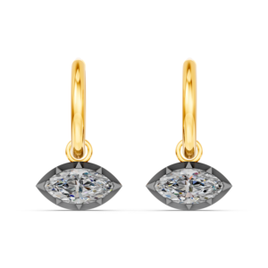 Boucles d'oreilles personnalisées en or massif 14K 18K LGD, fabricant éthique de bijoux fins RJC ODM OEM, vente en gros EA502349 - Product Image 1