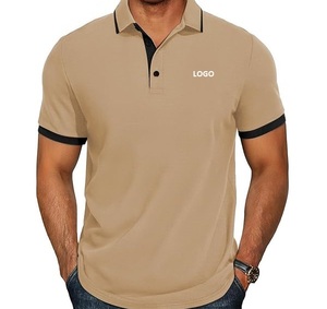 Polo homme sur mesure, confortable et facile à porter, en coton doux et à manches courtes, disponible. - Product Image 2