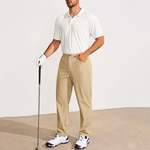 Pantalon de golf pour homme léger et extensible de haute qualité, personnalisé par le fabricant OEM, pour le printemps, les activités de plein air et le sport - Product Image 4