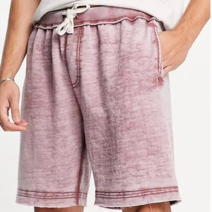 Shorts Acid Wash pour Hommes, Améliorant les Performances, Respirants, Couleur Unie, Style Streetwear, Vente en Gros, Bon Prix - Product Image 1